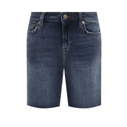 Denim Shorts - 7 For All Mankind - Modalova