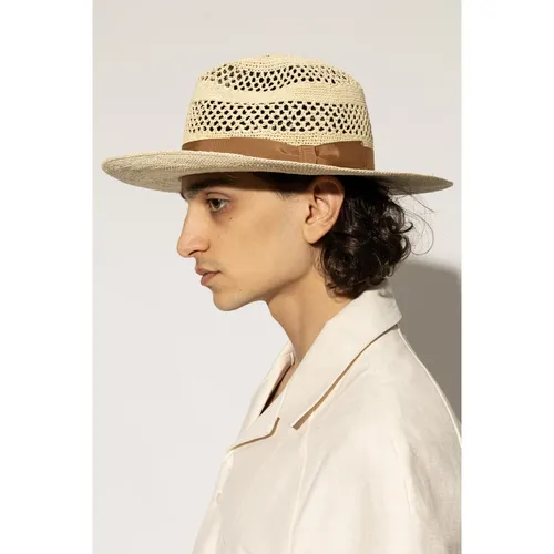 Straw Hat - Giorgio Armani - Modalova
