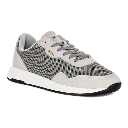 Modern Mesh Trainers in Grey - Hugo - Modalova