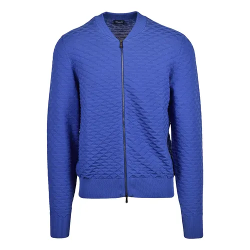 Cardigan con zip - Drumohr - Modalova