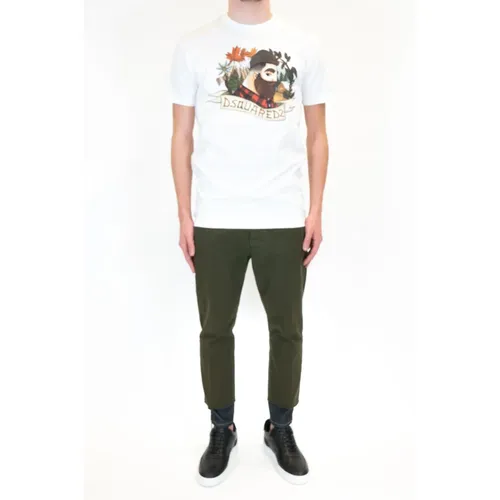 Cropped Trousers - Dsquared2 - Modalova