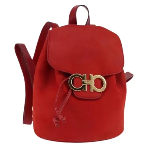 Pre-owned Leather backpacks - Salvatore Ferragamo Pre-owned - Modalova
