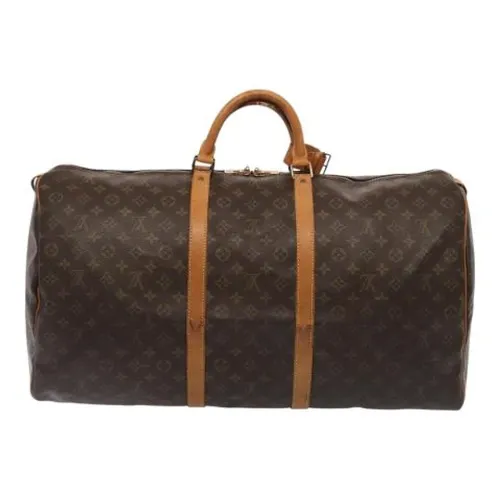 Pre-owned Canvas Weekend Bag - Louis Vuitton Vintage - Modalova