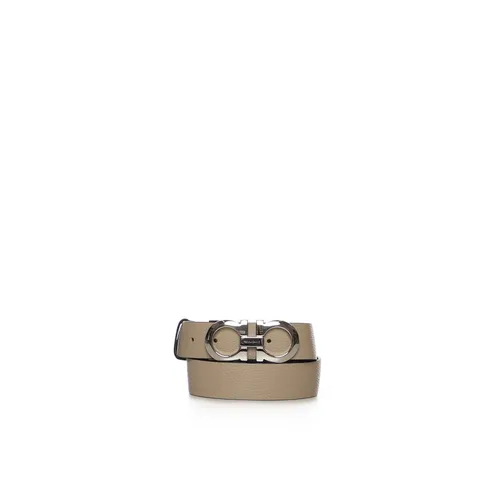 Gancini Reversible Belt - Ferragamo - Modalova