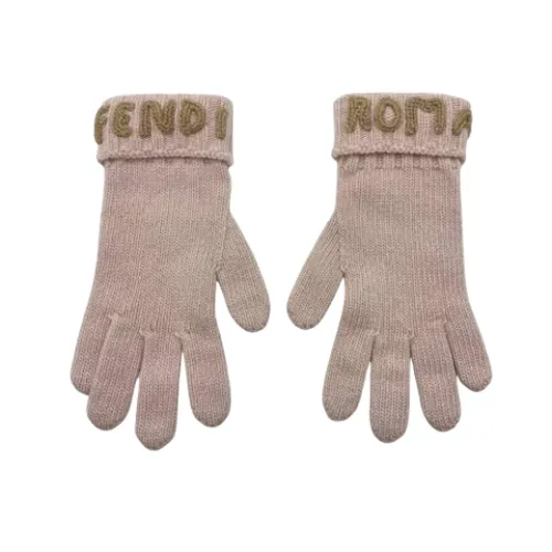 Pre-owned Wool Gloves - Fendi Vintage - Modalova