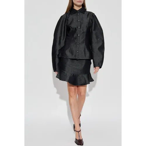 Camicia di jeans - ROTATE Birger Christensen - Modalova