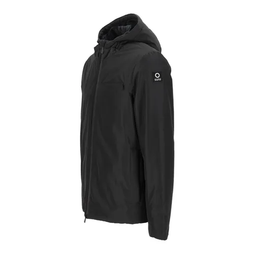 Velour Black Jacket - Suns - Modalova