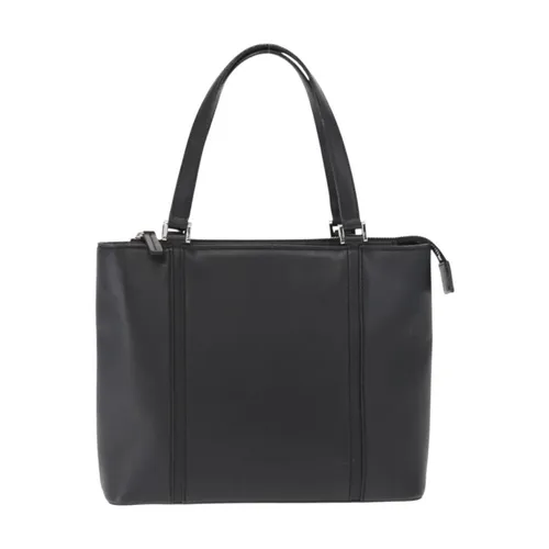 Pre-owned Vintage Leather Tote Bag - Burberry Vintage - Modalova