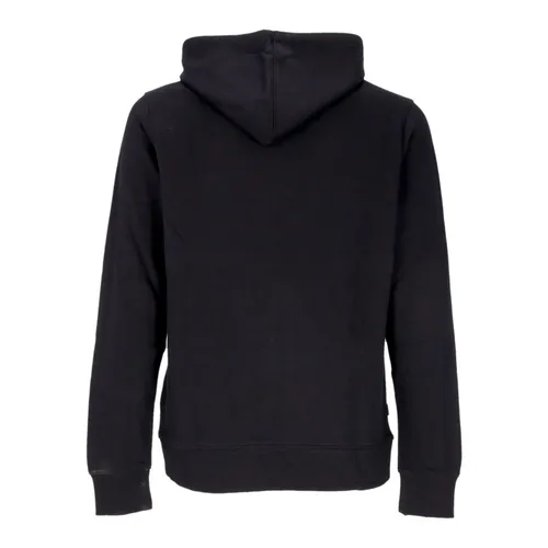 Black Vertical Hoodie with Kangaroo Pocket - Element - Modalova