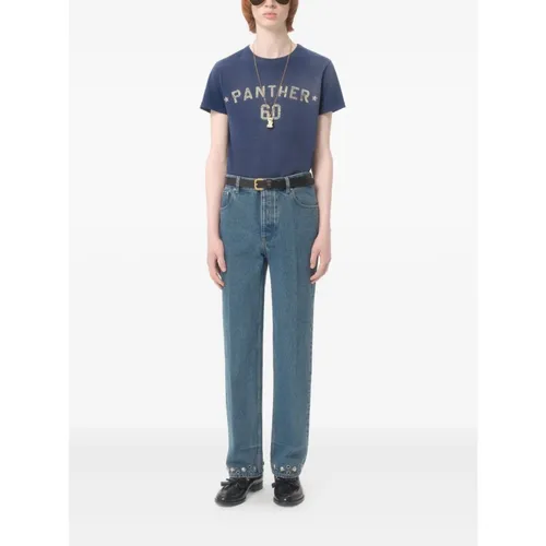 Blue Jeans Classic Five Pockets - Valentino - Modalova