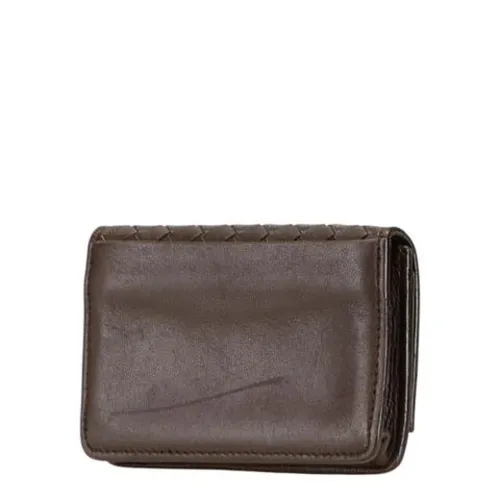 Pre-owned Leather Wallet - Bottega Veneta Vintage - Modalova