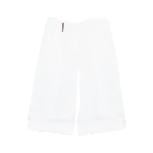 Cuffed-Hem Trousers - Peserico - Modalova