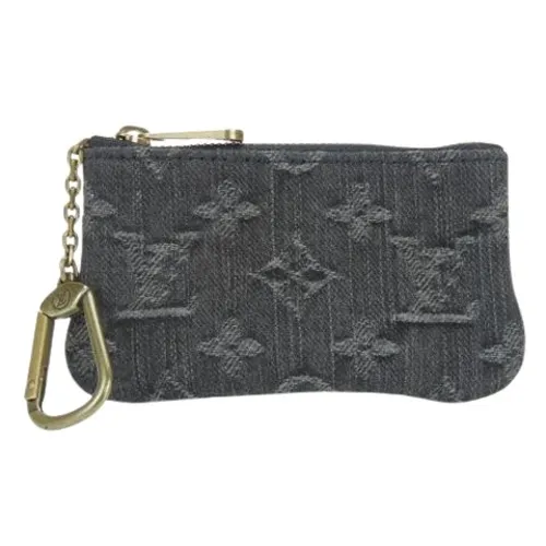 Pre-owned Denim Wallet - Louis Vuitton Vintage - Modalova