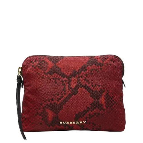 Pre-owned Nylon Pouch - Burberry Vintage - Modalova