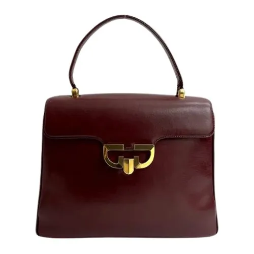 Pre-owned Leather Handbag - Gucci Vintage - Modalova