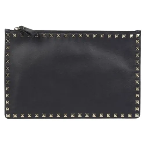 Pre-owned Leather Clutch - Valentino Vintage - Modalova