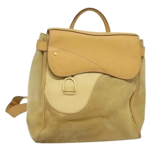 Pre-owned Leather backpacks - Gucci Vintage - Modalova