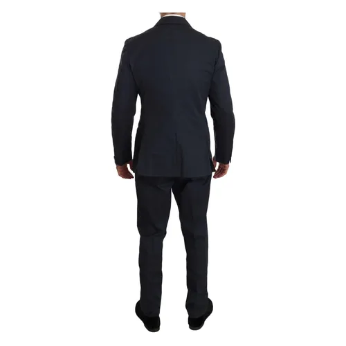 Two Piece 3 Button Cotton Solid Suit - Romeo Gigli - Modalova