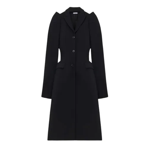 Black Stylish Coats - Alexander McQueen - Modalova