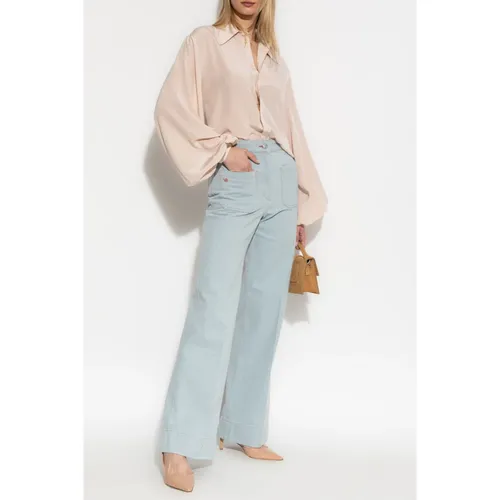 Logo Jeans - Victoria Beckham - Modalova