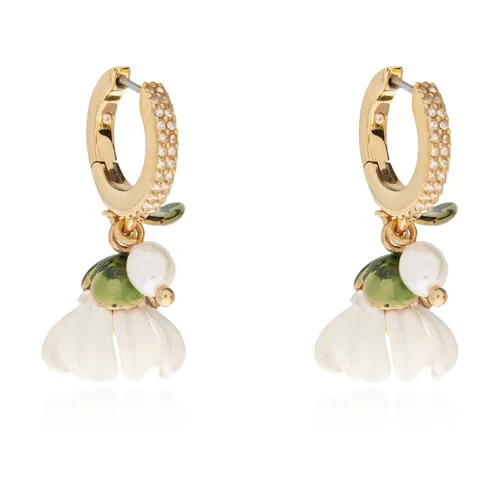 Rooted Daisy Hoop Earrings - Marc Jacobs - Modalova