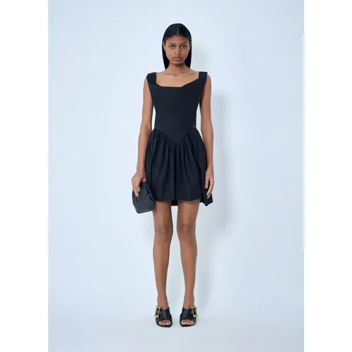 Sculpted Neckline Gathered Mini Dress - Vivienne Westwood - Modalova