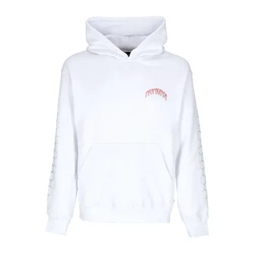 Sudadera Blanca Triangle Sting Manga Larga - Propaganda - Modalova