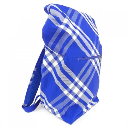 Pre-owned Check Backpack - Burberry Vintage - Modalova