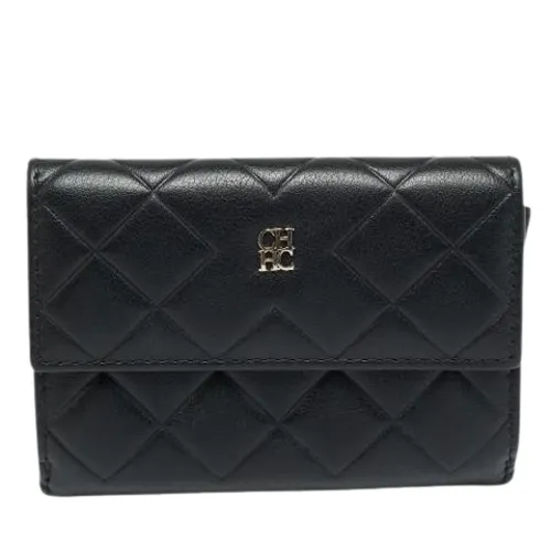 Pre-owned Leather Wallet - Carolina Herrera Pre-owned - Modalova