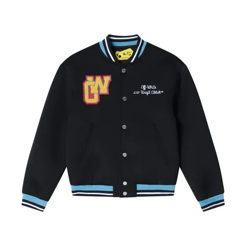 OW Patch Varsity Jacket - Off White - Modalova