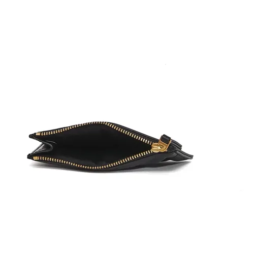Chic Quilted Wallets Nero - Tory Burch - Modalova