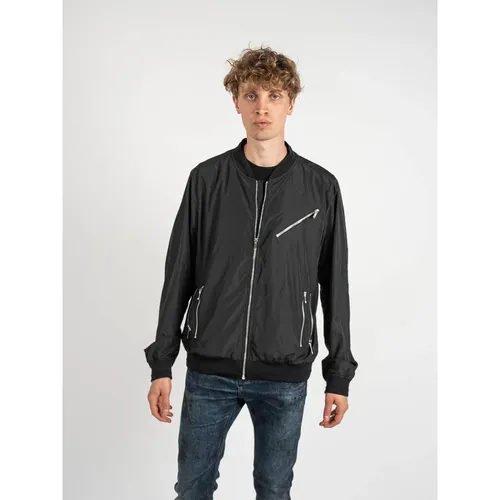 Giubbotto Bomber Uomo con Zip - Les Hommes - Modalova