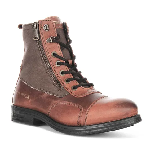 Biker Combat Lace Up Boot - Replay - Modalova