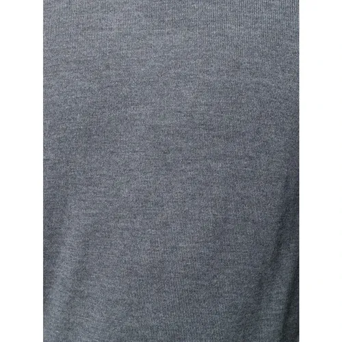 Wool Rollneck Sweater - Barba - Modalova