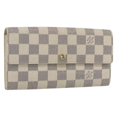 Billetera de lona Pre-owned - Louis Vuitton Vintage - Modalova