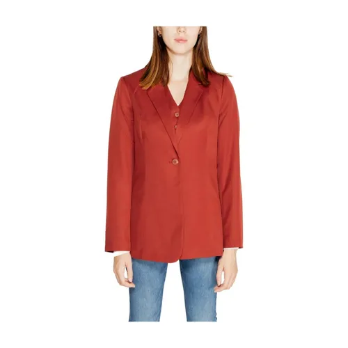 Red Singlebreasted Blazer - Vero Moda - Modalova