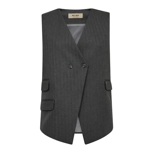 Structured Flannel Vest Monrose Phantom - MOS Mosh - Modalova