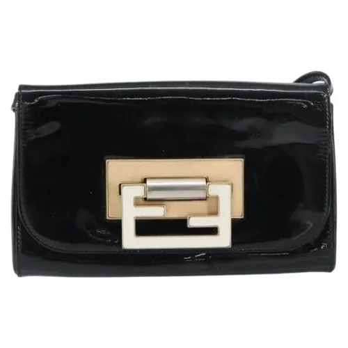 Pre-owned Leather Shoulder Bag - Fendi Vintage - Modalova