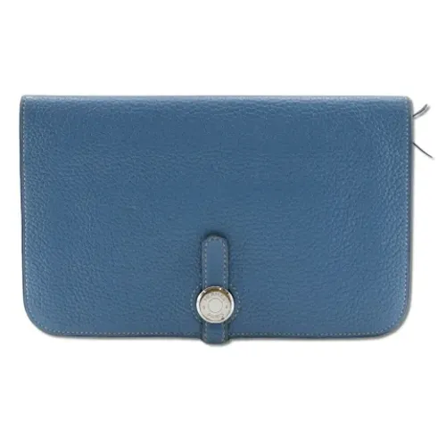 Pre-owned Leather wallets - Hermès Vintage - Modalova