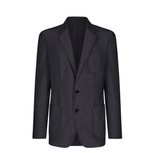 Stylish Blue Patch-Pockets Blazer - Dolce & Gabbana - Modalova