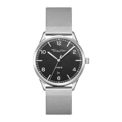 Code TS Black Silver Watch - Thomas Sabo - Modalova