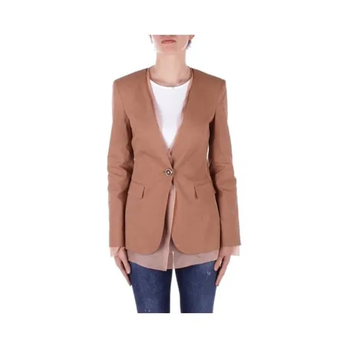 Tulle Trim Jacket - Pinko - Modalova