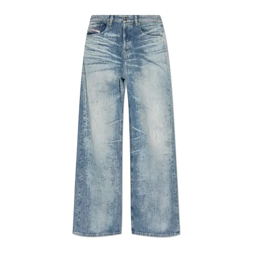 Jeans > Wide Jeans - - Diesel - Modalova