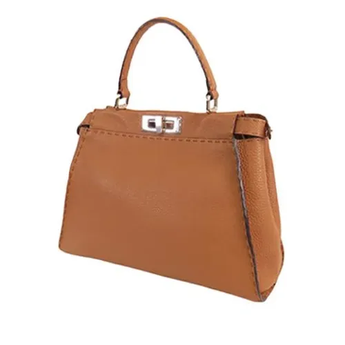 Pre-owned Leather Handbag - Fendi Vintage - Modalova