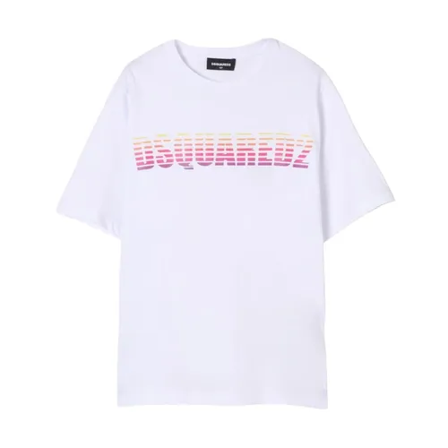Kids Gradient Logo Tee - Dsquared2 - Modalova