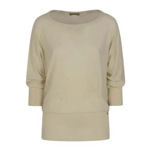 Maglia con micro paillettes - Herno - Modalova