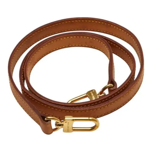 Pre-owned Leather Shoulder Strap - Louis Vuitton Vintage - Modalova