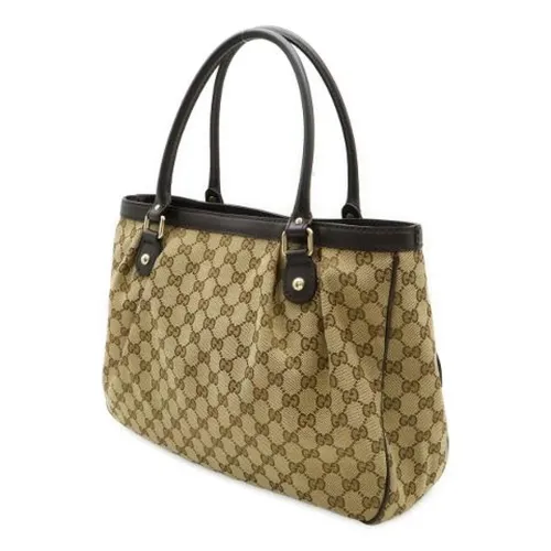 Pre-owned Canvas Handbag - Gucci Vintage - Modalova