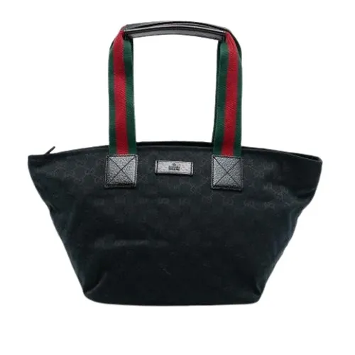 Pre-owned Canvas Tote - Gucci Vintage - Modalova
