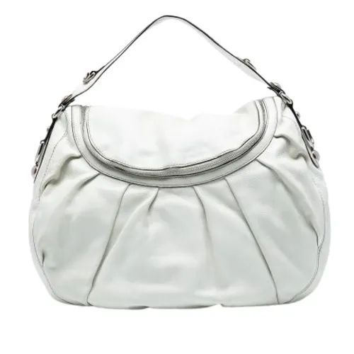 Pre-owned Leather Shoulder Bag - Gucci Vintage - Modalova